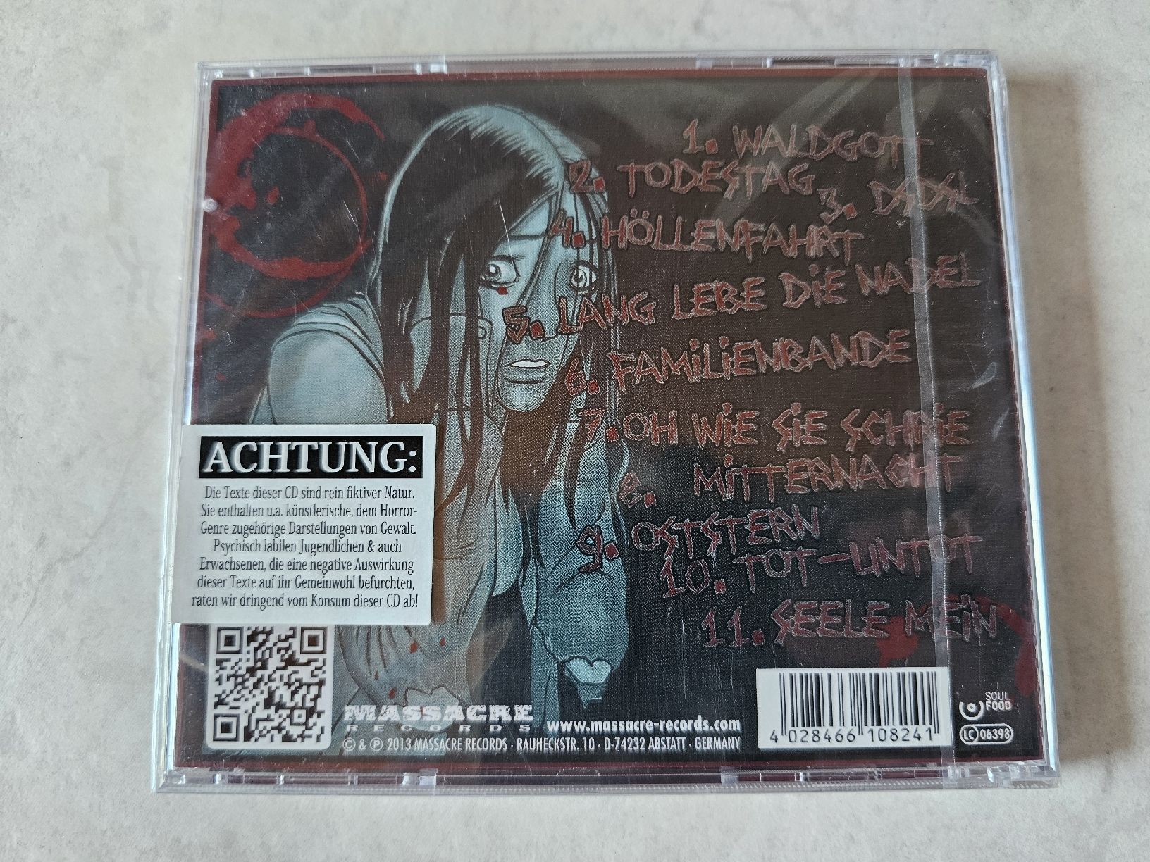 CD: Eisregen  -  Todestage  /  Fabrikneu – Nuovo e nell'imballaggio originale da Schneisingen venduto da backstore24 1