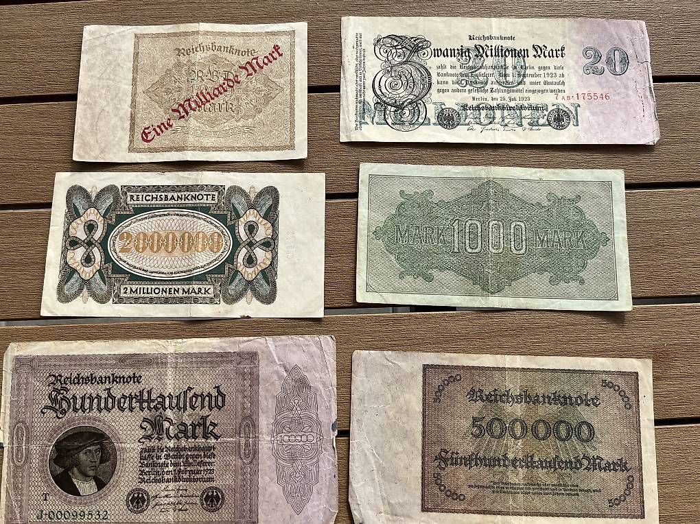 Banconote: Reichsbanknoten – Usato da Dagmersellen venduto da glahd 1