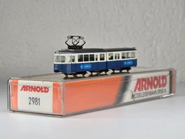 Arnold 2981, Tram, VBZ, Düwag GT 6, Nr: 4,  1543, Neuwertig