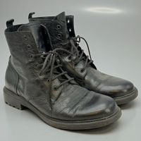 Boots Antony Morato en cuir noir. Pointure 40