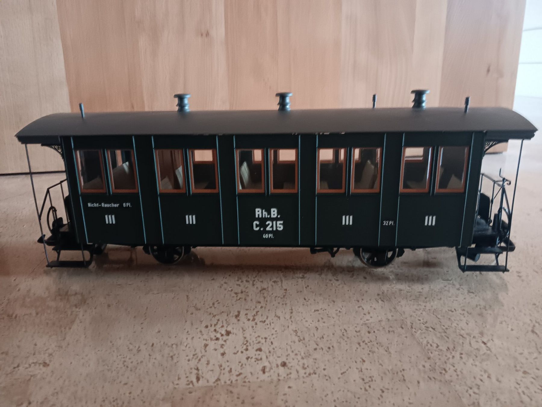 Brawa Modellini di ferrovie: Brawa 3 Kl, C 215 RhB – Usato da Turbenthal venduto da Gmc6 2