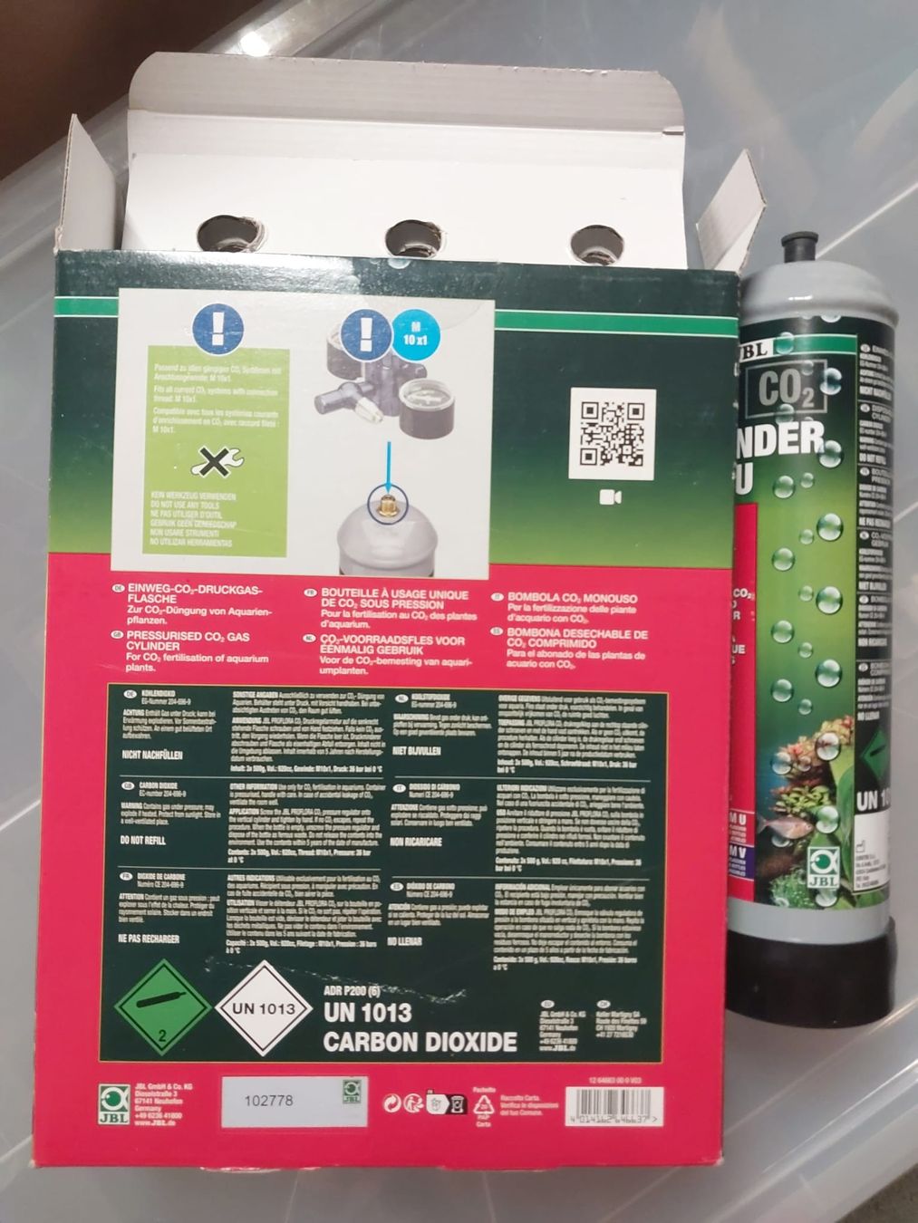 Autres fournitures industrielles: Cylinder 500 co2 – Neuf avec emballage d'origine à Luzern par Rohwy 2
