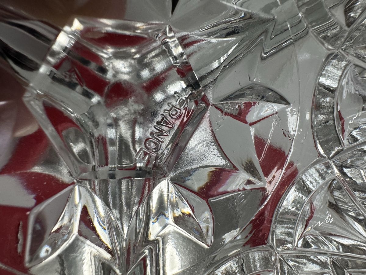 Verres: Glas Servierteller mit Metallschale neu – Neuf avec emballage d'origine à Zürich par Soleneve 4