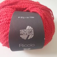 3 Kn. RICCIO Lana Grossa Fb. 11-8602 rot