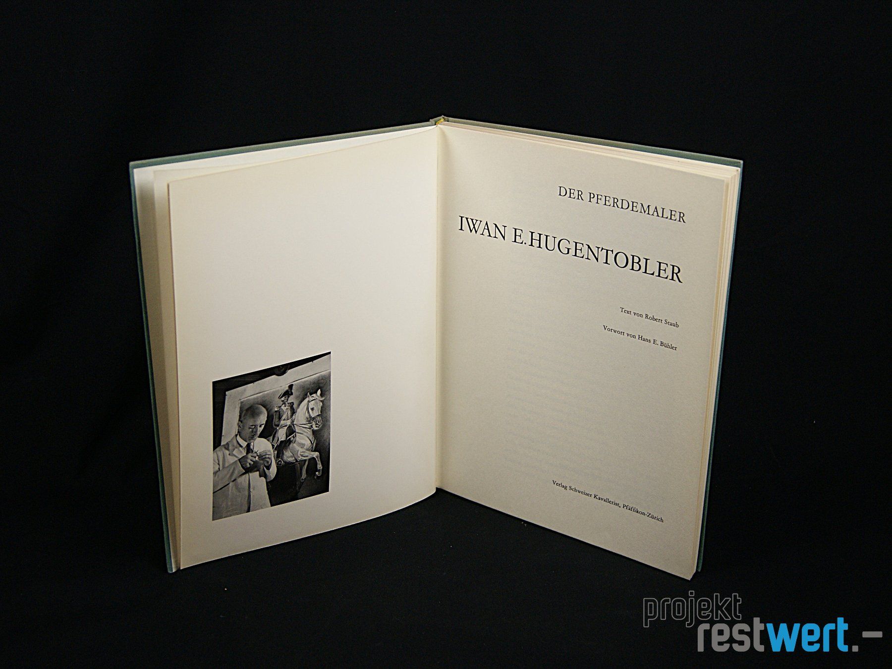 Libri: Der Pferdemaler, Buch von IWAN E. HUGENTOBLER – Usato da Bülach venduto da restwert_buelach 1