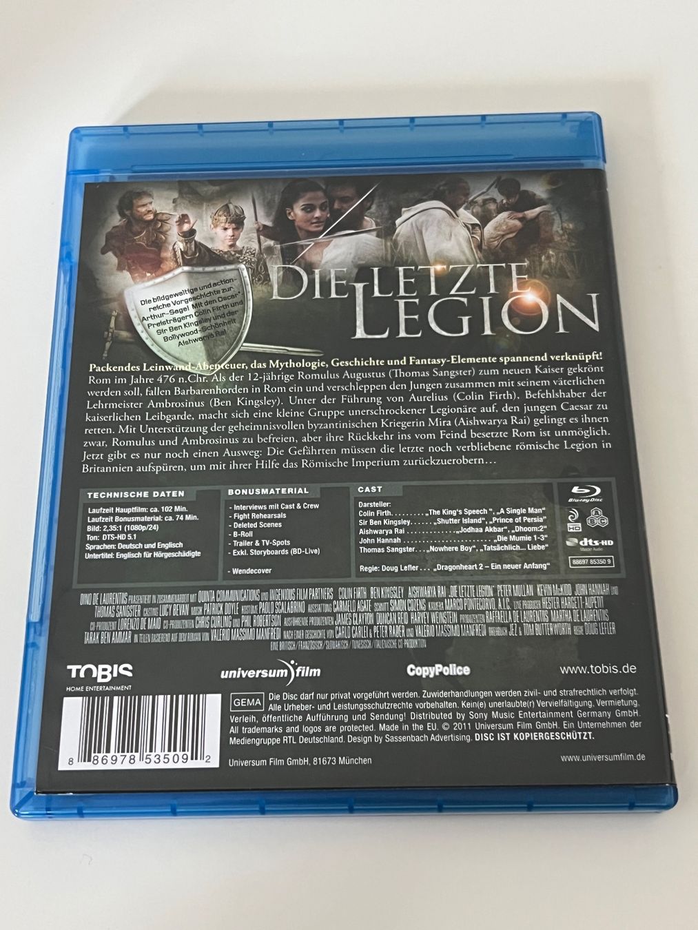Tutti i DVDs: Die Letzte Legion - Blu-ray – Nuovo (secondo la descrizione) da Altstätten SG venduto da sheamus 1