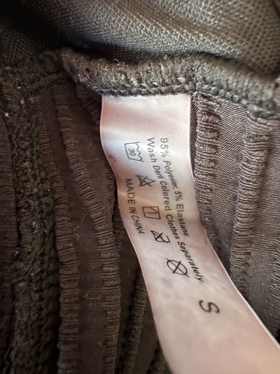 Costumi da bagno & Bikini: Schwarzer Bikini mit Rippmuster -  Grösse S – Usato da Beromünster venduto da msklef 1