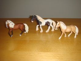 Schleich Pferde 3 Stk.