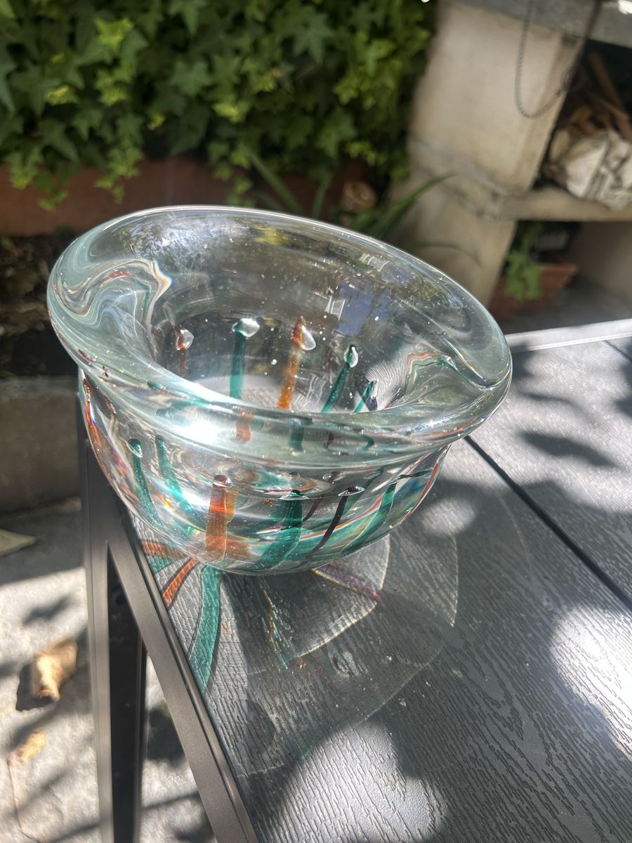 Murano Ciotole: Untergetauchte Murano-Glasschüssel – Usato da Losone venduto da del_yh97 5