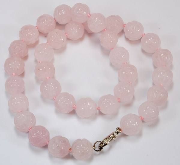 Catenine: ♛ Wunderschöne Rosenquarz Kette – Nuovo e nell'imballaggio originale da Oberglatt ZH venduto da Hot-Spot 2