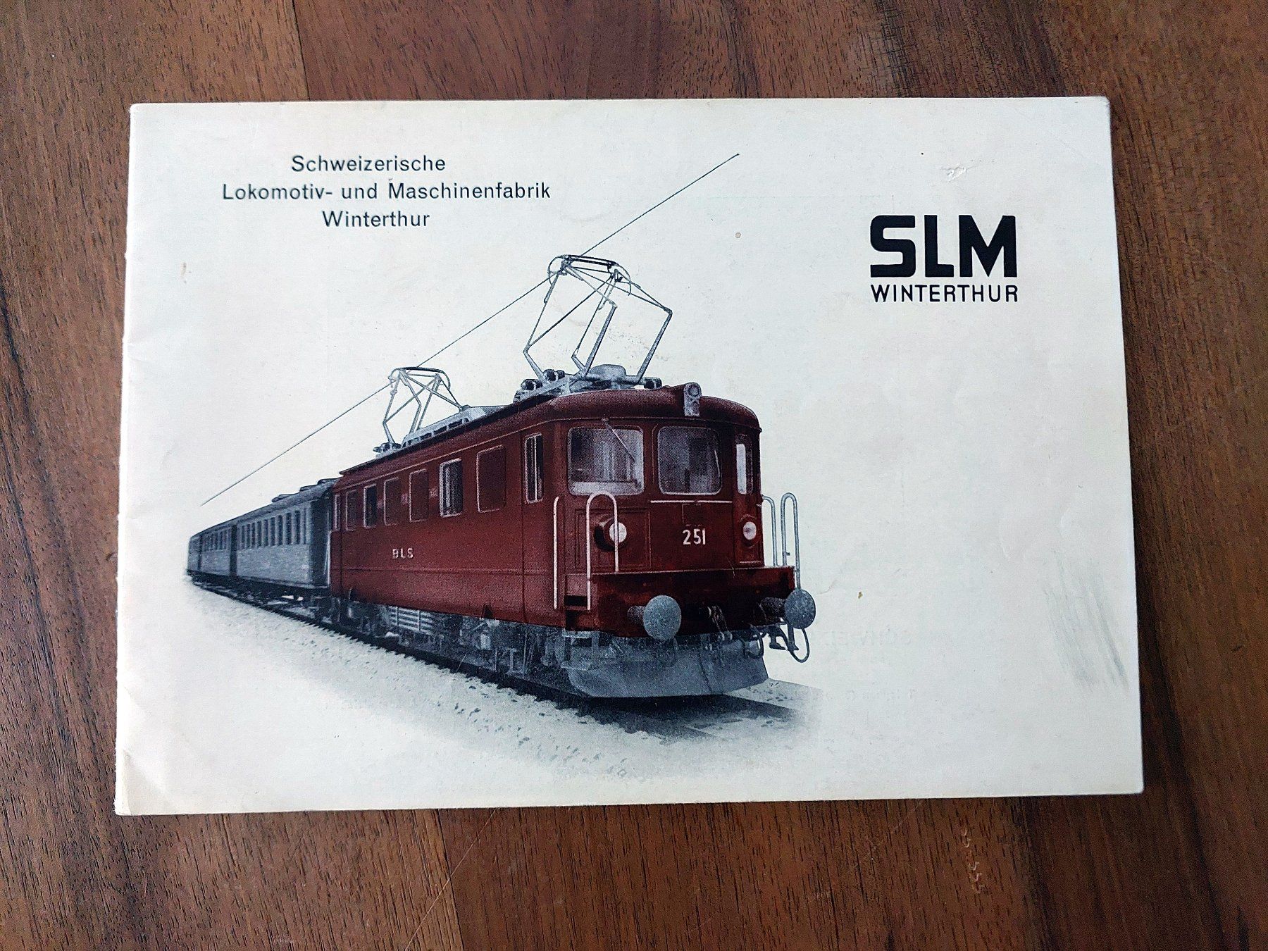 Riviste & Magazine: SLM Winterthur Prospekt – Usato da Schönenwerd venduto da Steidi