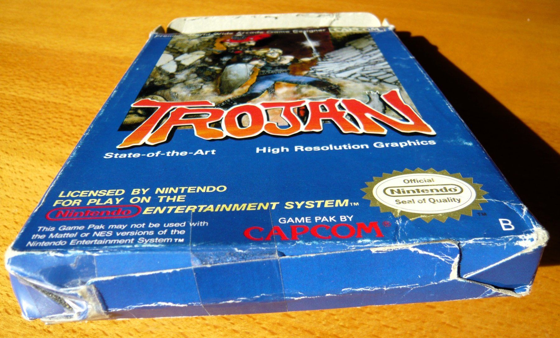 Nintendo Giochi: NES : Trojan, Boite et jeu – Usato da Onex venduto da Jaguar1986 5