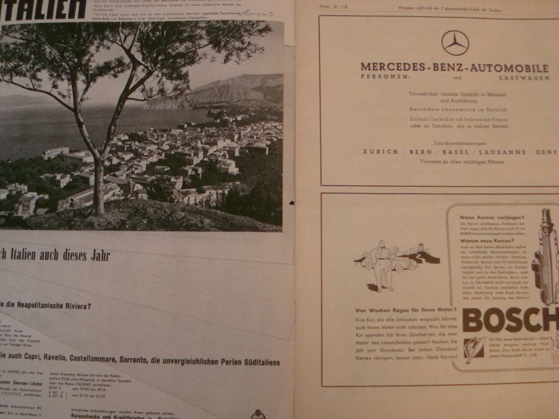Zeitschriften & Magazine: Zeitung - Auto - ACS - 1940 - Heft Nr. 7/8 – Gebraucht aus Neuenegg von flohcante 1
