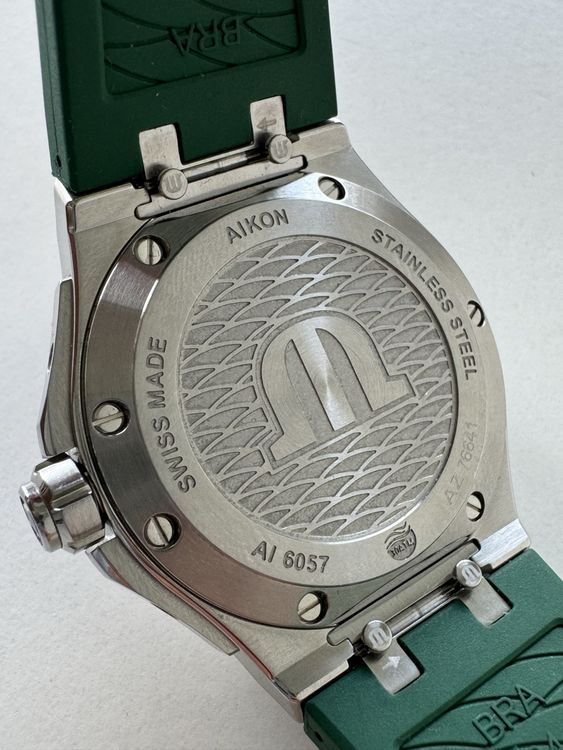 Maurice Lacroix Orologi: Maurice Lacroix Aikon Automatic, Grün, Top Zustand! – Usato da Winterthur venduto da senn-ismaili 1