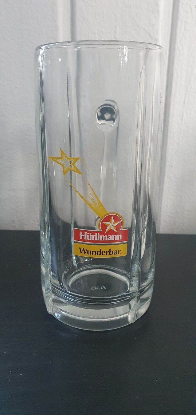 Feldschlösschen Gläser: 3 Bierhumpen Hürlimann Feldschlösschen – Gebraucht aus Langnau am Albis von jer_pm72 1