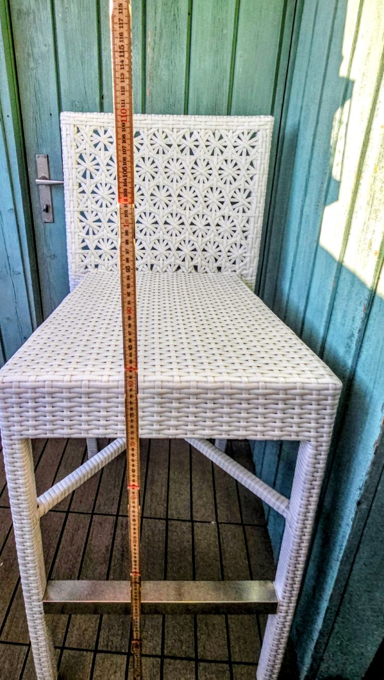 Set di tavolo e panche: Outdoor Hochtisch mit 4 Barstühle – Usato da Oberlunkhofen venduto da feather77 1