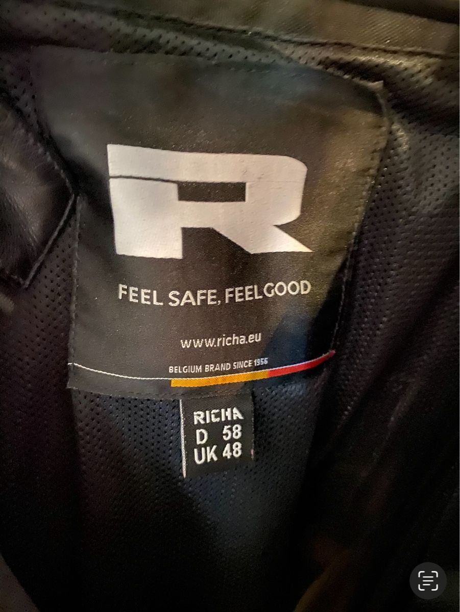 Jacken: Richa Motorradlederjacke Grösse 58 – Neu (gemäss Beschreibung) aus Maur von Siropin 2