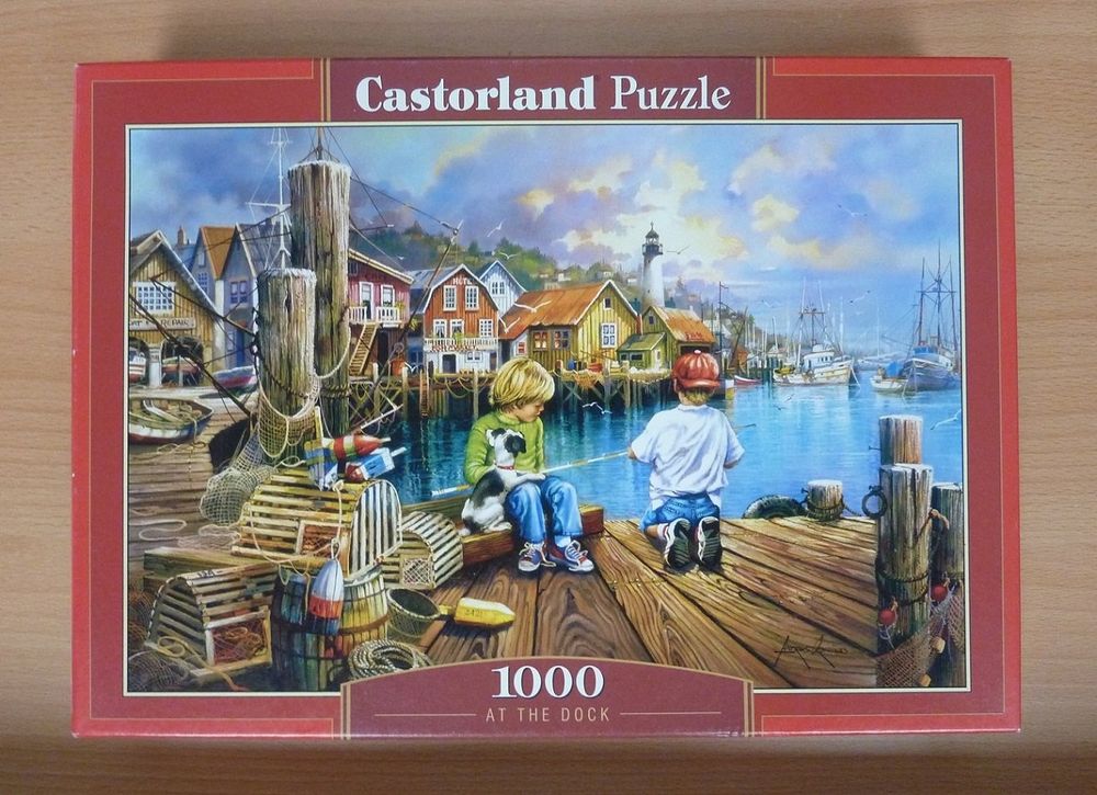 Castorland Puzzle 1000 Pezzi: Lower Manhattan, New York City, EN-71, Qualità Europea, Stampe Nitide