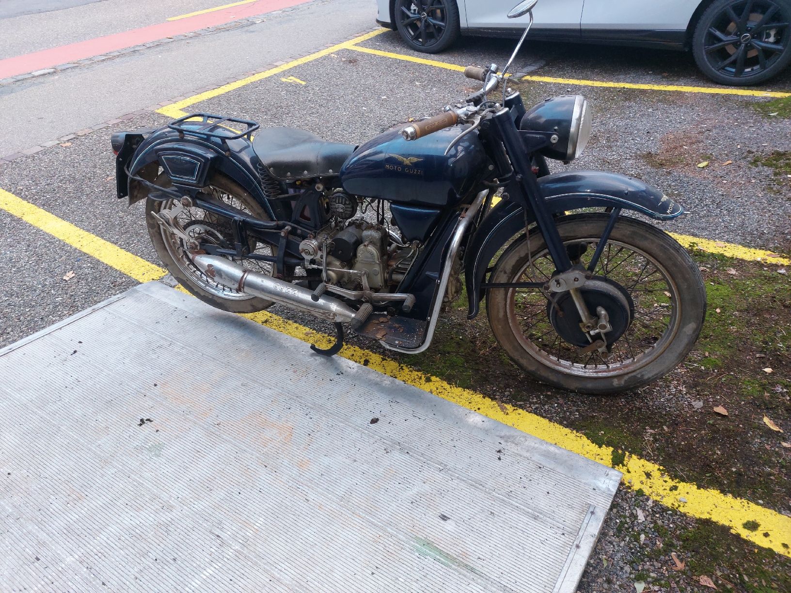 Moto Guzzi Strasse: Moto Guzzi Oldrimer  – Defekt aus Mönchaltorf von GTO03 2