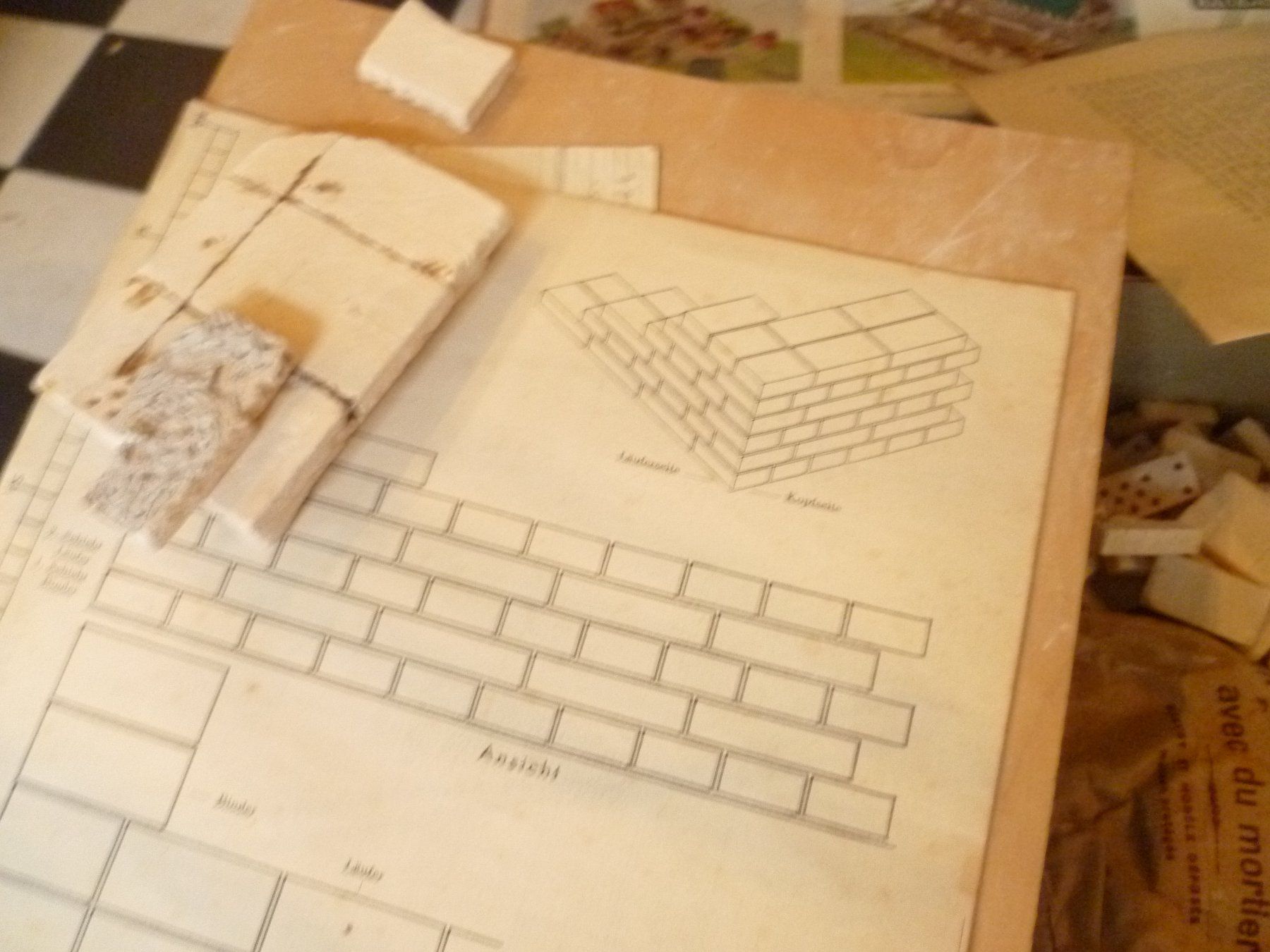 Kit di costruzioni: antiker Baukasten – Usato da Bischofszell venduto da Joachim-115 1