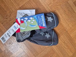 Migros Kids Fäustlinge grau 8-12 Jahre neu