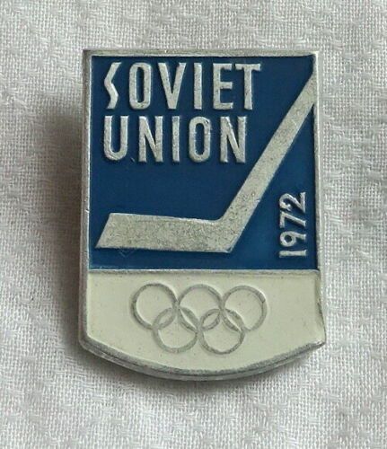 Spille & Fermagli: Soviet Union olimpic 1972 hockey pin – Usato da Osogna venduto da goodthingme 2