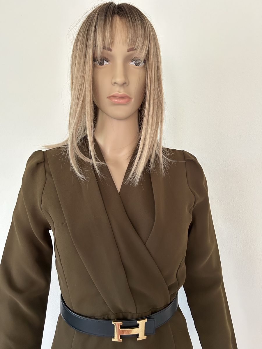 Vestiti: Khaki elegant vintage dress size S – Usato da Saland venduto da ele_vc96 2