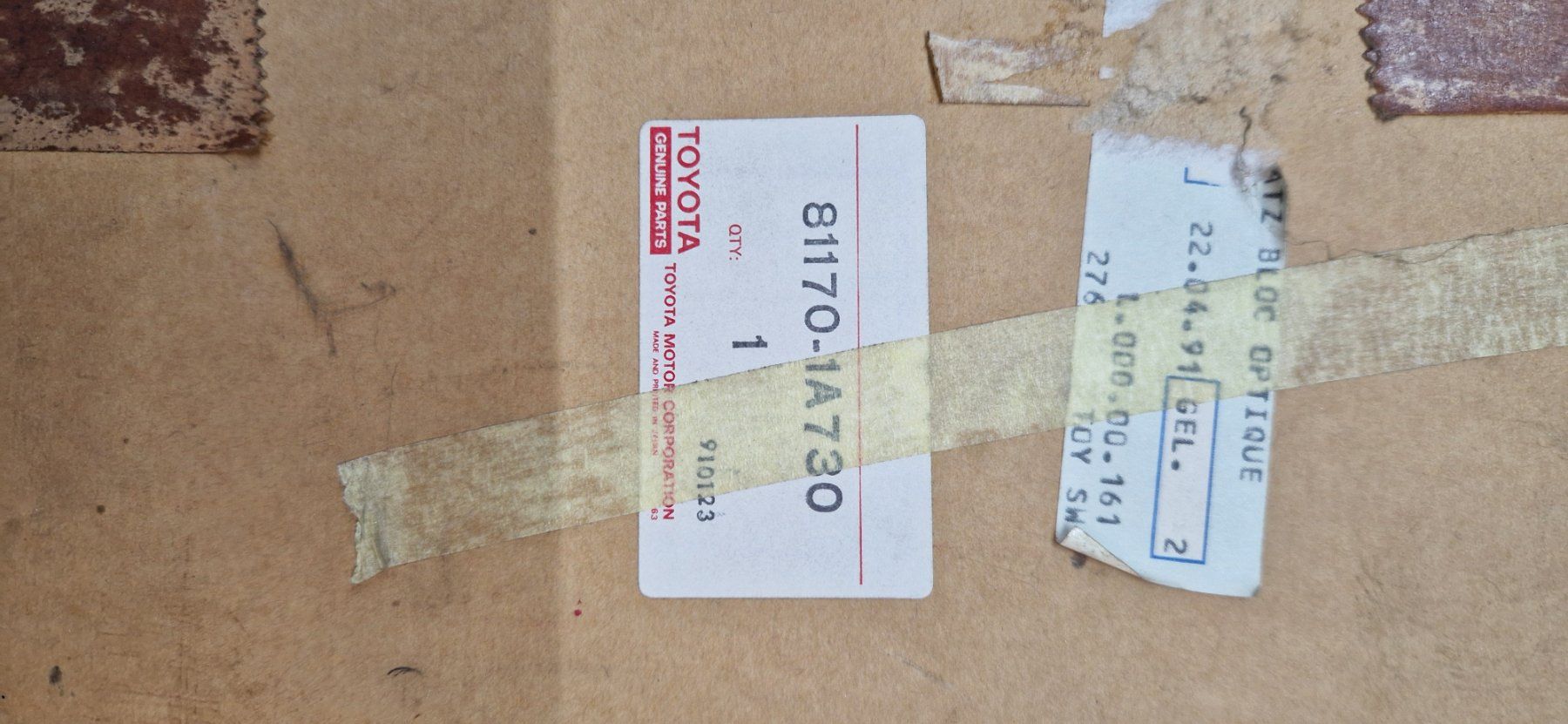 Scheinwerfer: TOYOTA Corolla E9 Scheinwerfer links 81170-1A730 – Neu (gemäss Beschreibung) aus Flawil von LG-AG_Teilemarkt 4