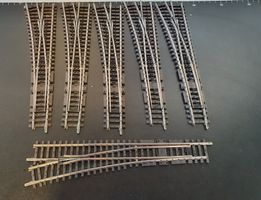MÄRKLIN: LOT SCHLANKE LINKSWEICHEN