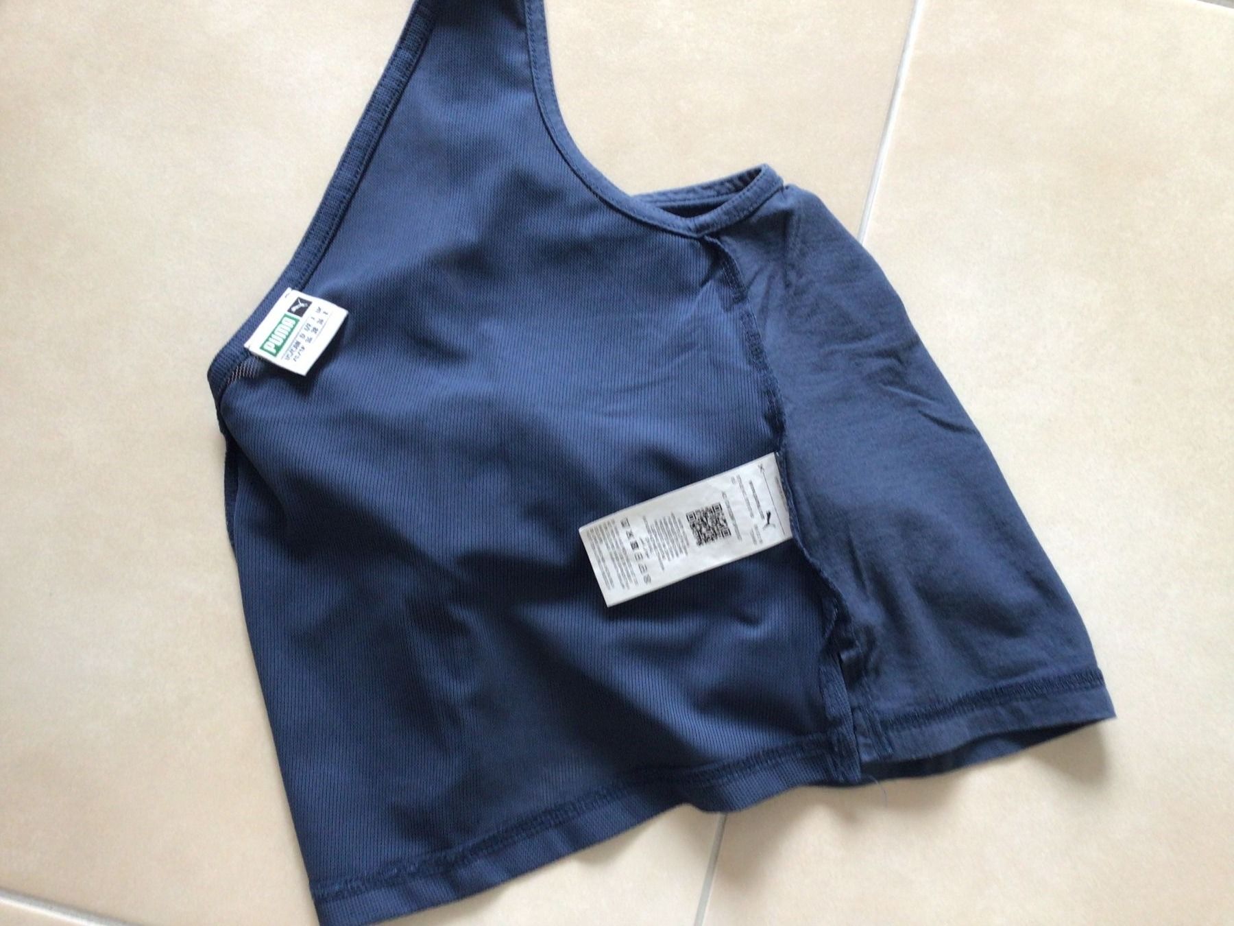 Puma Top: Blaues luftiges Sommertop vom Puma – Usato da Frauenfeld venduto da Stehojen 4