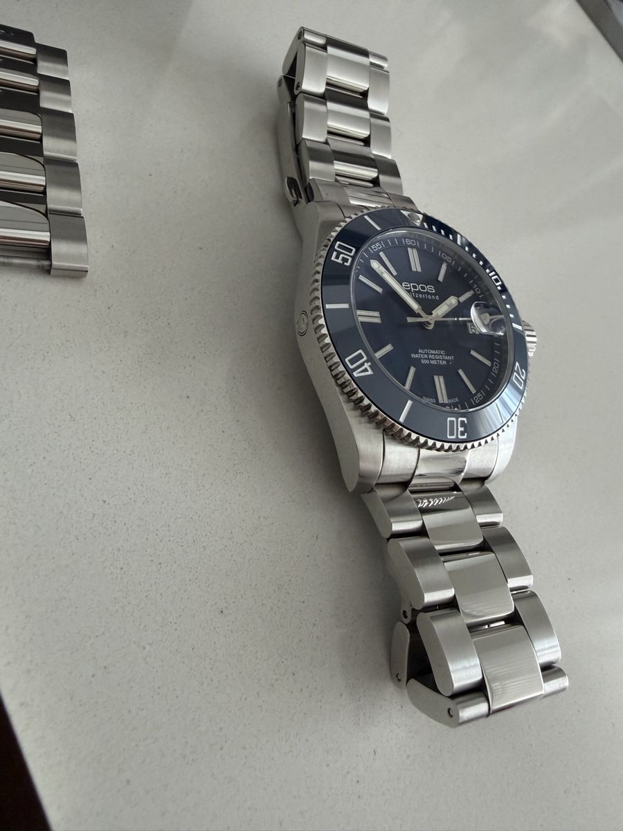 Epos Orologi: Neuwertige Epos 3504 Diver blau – Nuovo (secondo la descrizione) da Zürich venduto da masako 5