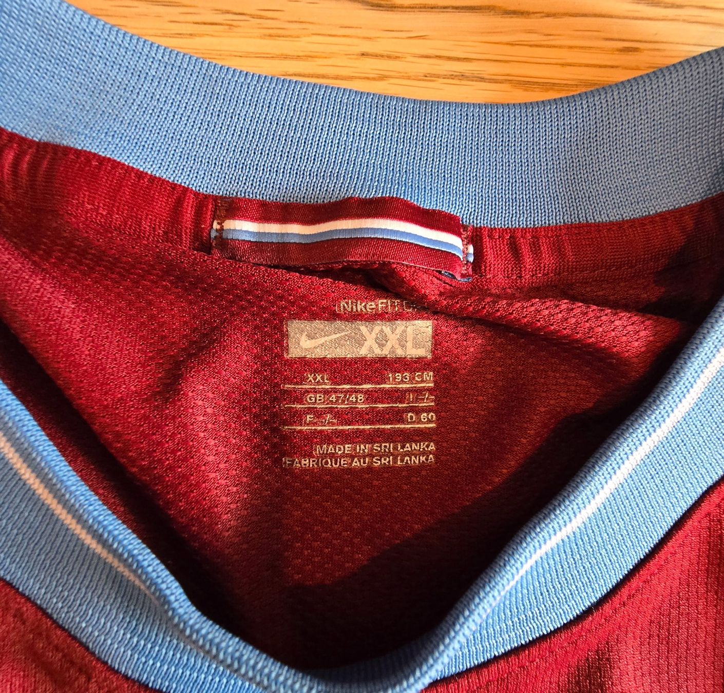Nike Canottiere & Pantaloni: Aston Villa | Agbonlahor | 2008/09 | Longsleeve | mit Patch – Usato da Zollbrück venduto da MiKron 3
