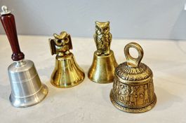 Konvolut Tischglocken / Handglocken