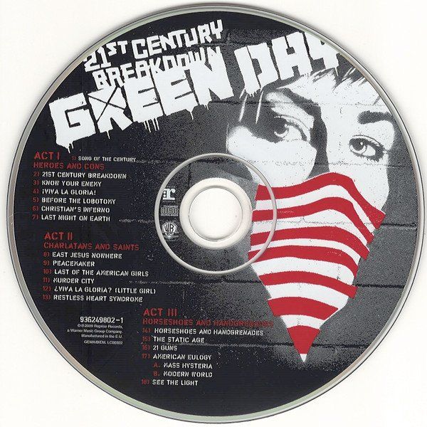 CDs: Green Day – 21st Century Breakdown – Gebraucht aus Brittnau von Zibu 2