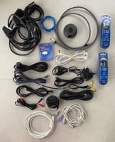 Viele Kabel für Audio Tv, Audio, Video, Internet
