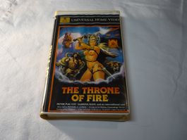 VHS Video Rarität - The Throne of Fire