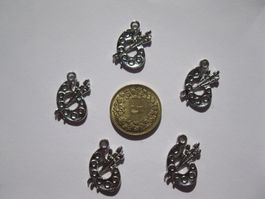 10 Anhänger metall, Farbpalette