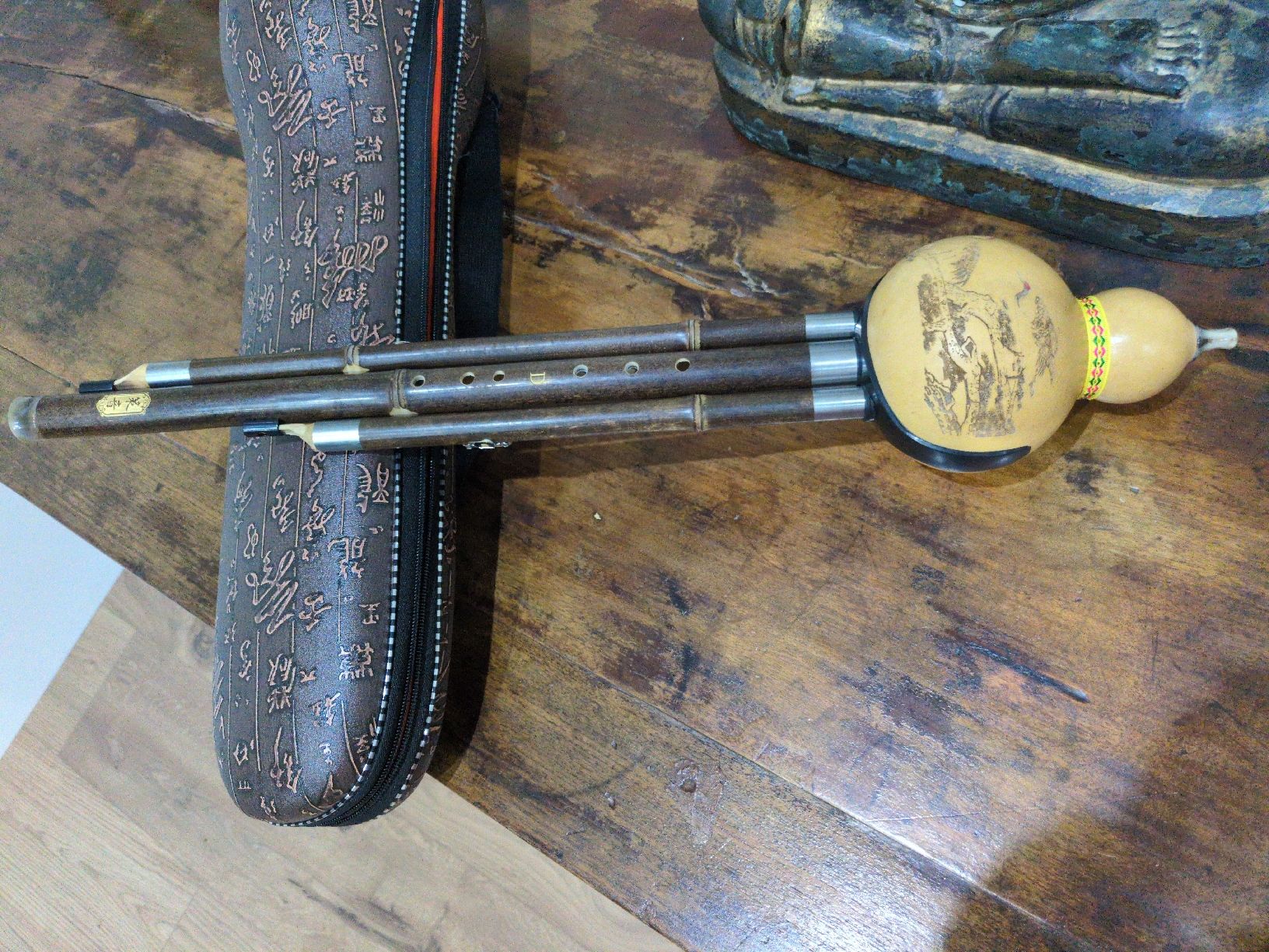 Strumenti musicali: Hulusi - Flûte traditionnelle chinoise  – Nuovo (secondo la descrizione) da Tüscherz-Alfermée venduto da ken130893