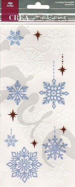 Alle Dekorationen: Rubbelbild Schneesterne – Neu und originalverpackt aus Schlatt TG von kreativ-atelier