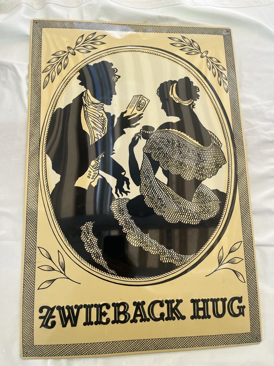 Insegne: Schild Zwieback Hug – Usato da Mönchaltorf venduto da VaSo56