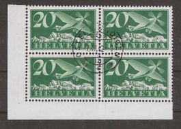 1942 : Flugpost Nr. F4y im VB, KP 320.--