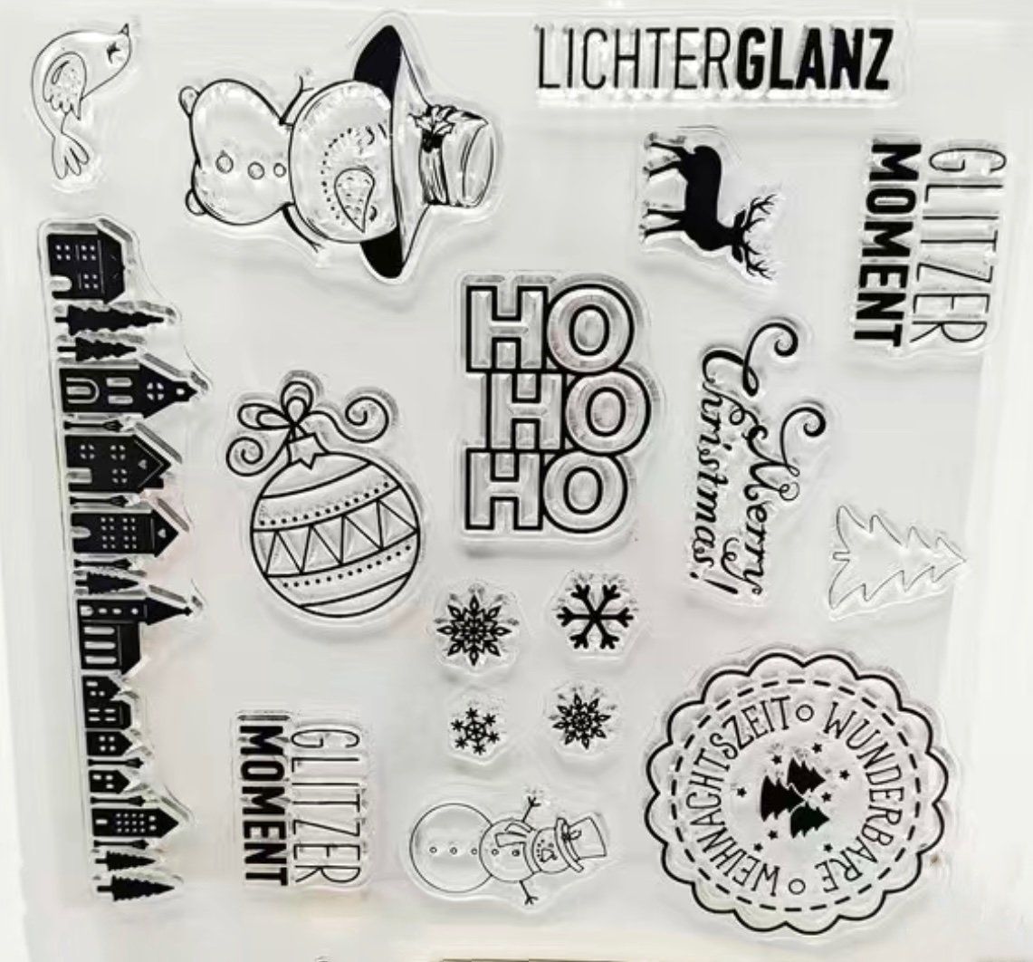 Tampons: Silikonstempel Weihnachten HOHOHO – Neuf avec emballage d'origine à Kaltbrunn par schere-stein-papier