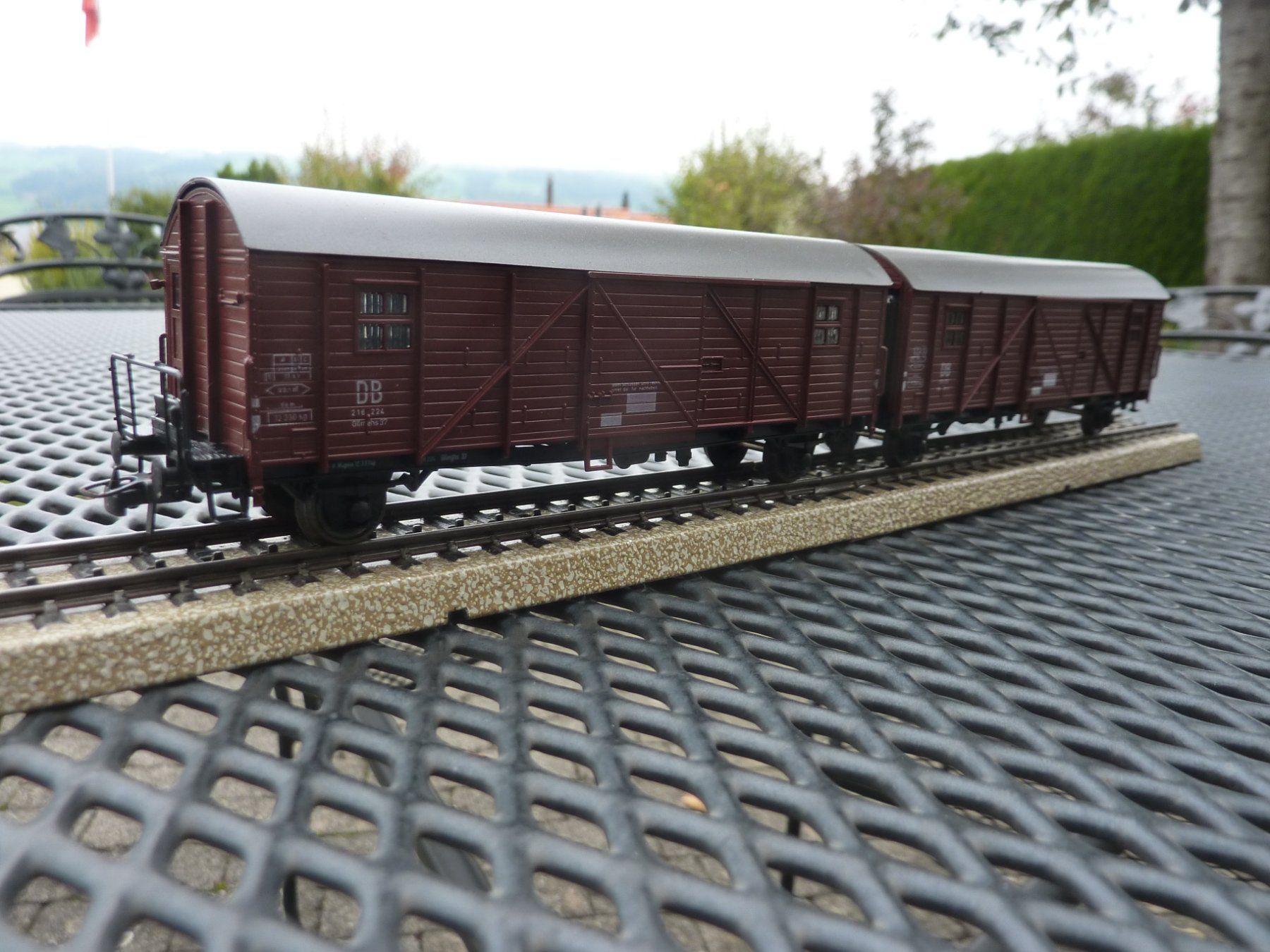 Roco Modellini di ferrovie: Güterwagen 1:87, ROCO (B) – Usato da Gelfingen venduto da btrottmann