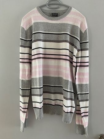 Herrenpullover Bershka gestreift Gr. M
