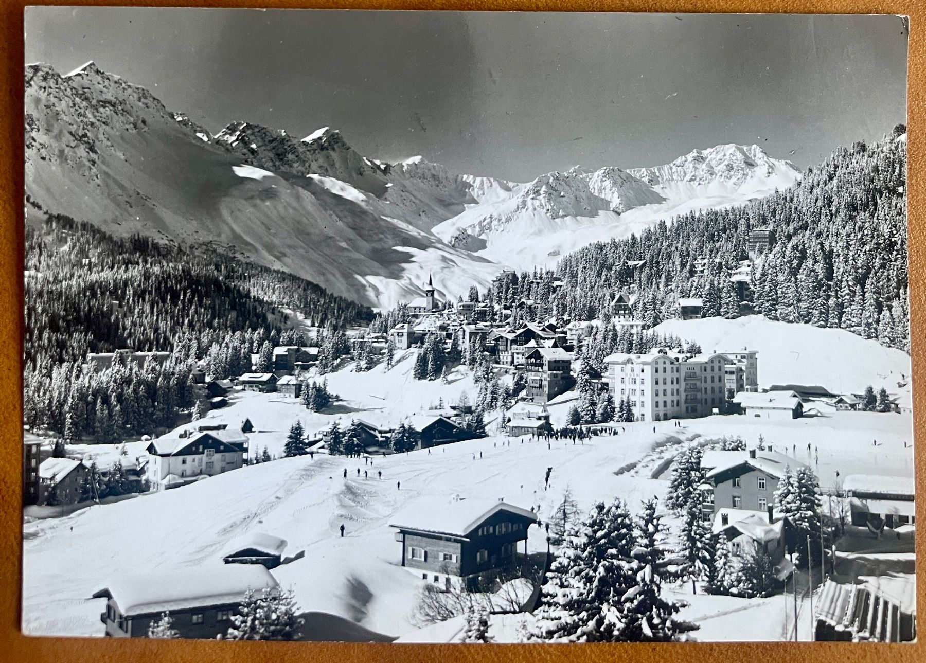 Ansichtskarten: AROSA - Übungsfelder 1965 – Gebraucht aus Lutry von Ediego