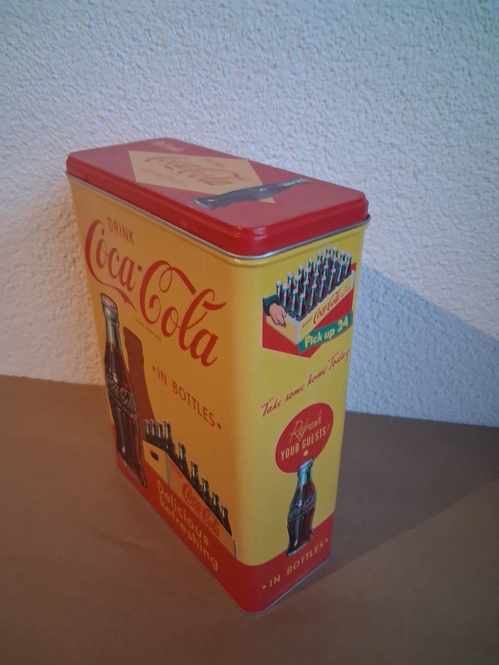 Coca-Cola Dosen: Vintage leere Blechdose Coca Cola:Delicious Refreshing. – Gebraucht aus Hagendorn von siwasi3 1