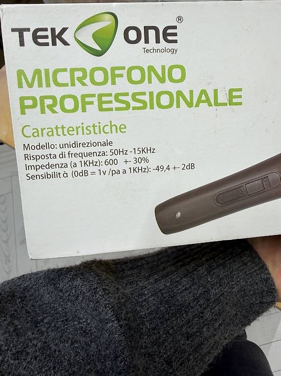 Mikrofone: Microfono professionale Tek one – Gebraucht aus Lugano von club.888 2