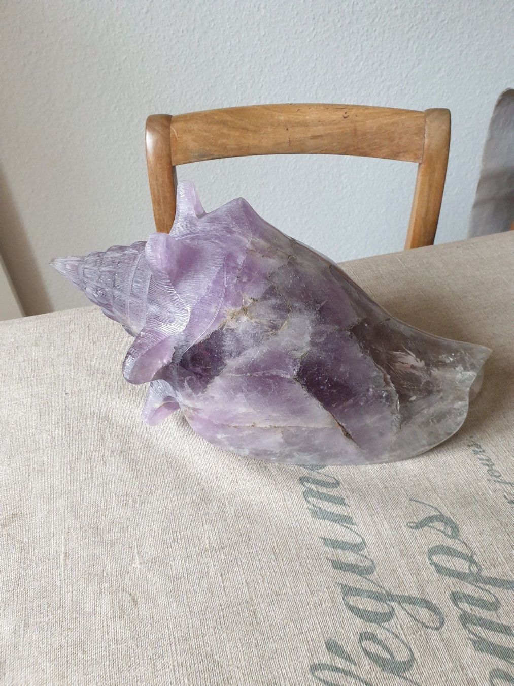 Minerali & Pietre curative: Amethyst XXL Muschel – Usato da Bottmingen venduto da sandy_2 1