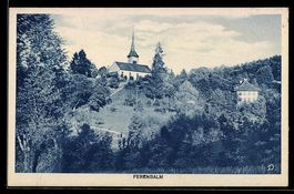 AK Ferenbalm, Kirche auf dem Hügel