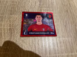 Topps euro 2024 POR 2 Ronaldo Foil  rare selten